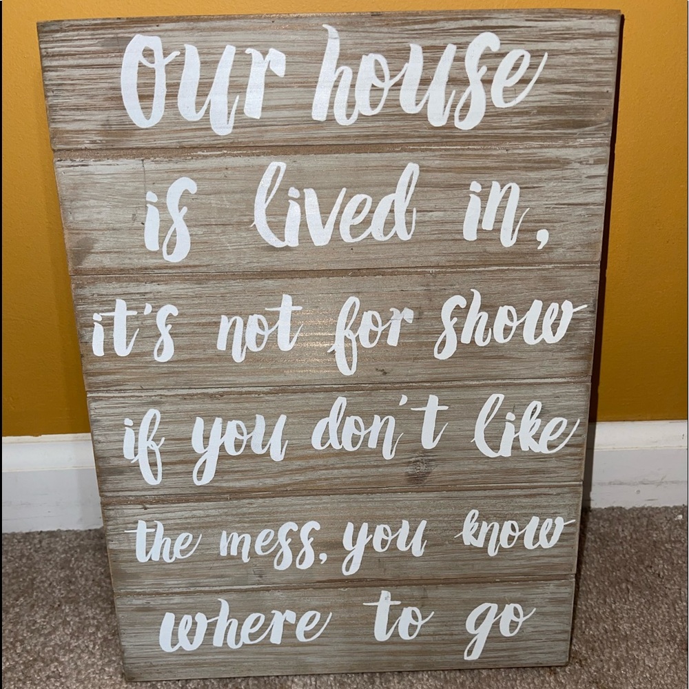 Wooden Home Decor